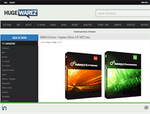 Tablet Screenshot of hugewarez.net